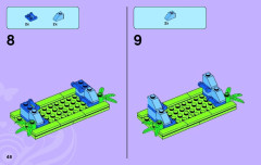 LEGO 3189 instructions page 48 – build guide