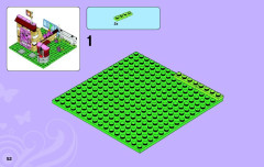 LEGO 3189 instructions page 52 – build guide