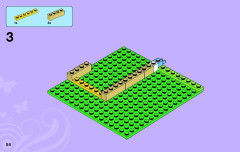 LEGO 3189 instructions page 54 – build guide