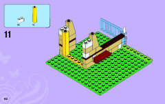 LEGO 3189 instructions page 62 – build guide