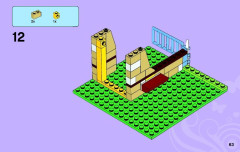 LEGO 3189 instructions page 63 – build guide