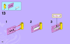 LEGO 3189 instructions page 64 – build guide