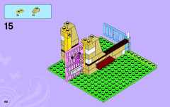 LEGO 3189 instructions page 68 – build guide