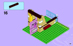 LEGO 3189 instructions page 69 – build guide