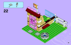 LEGO 3189 instructions page 75 – build guide