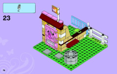 LEGO 3189 instructions page 76 – build guide