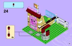 LEGO 3189 instructions page 77 – build guide