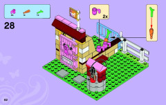 LEGO 3189 instructions page 82 – build guide