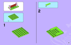LEGO 3189 instructions page 9 – build guide