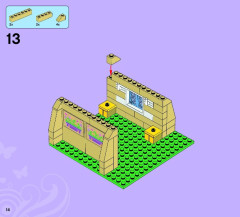 LEGO 3189 instructions page 14 – build guide