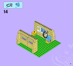 LEGO 3189 instructions page 15 – build guide