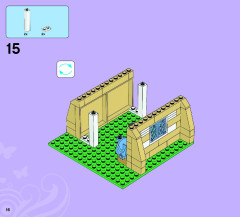 LEGO 3189 instructions page 16 – build guide