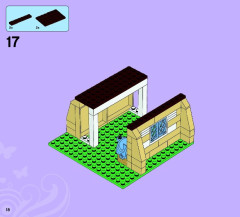 LEGO 3189 instructions page 18 – build guide