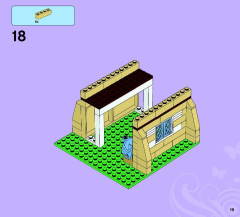 LEGO 3189 instructions page 19 – build guide