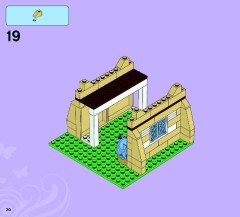 LEGO 3189 instructions page 20 – build guide