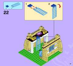 LEGO 3189 instructions page 23 – build guide