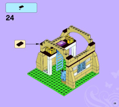 LEGO 3189 instructions page 25 – build guide
