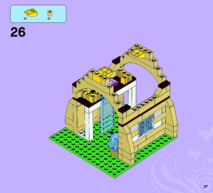 LEGO 3189 instructions page 27 – build guide