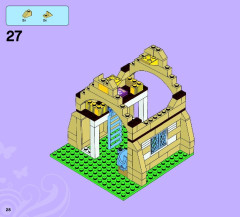 LEGO 3189 instructions page 28 – build guide