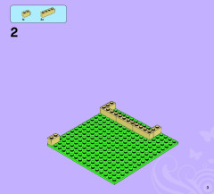 LEGO 3189 instructions page 3 – build guide