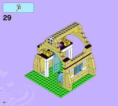 LEGO 3189 instructions page 30 – build guide