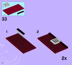 LEGO 3189 instructions page 34 – build guide