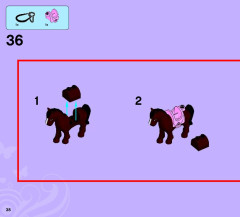 LEGO 3189 instructions page 38 – build guide