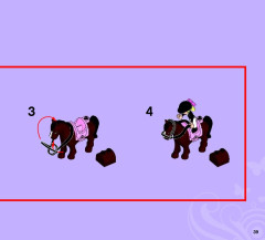 LEGO 3189 instructions page 39 – build guide