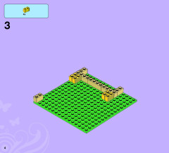 LEGO 3189 instructions page 4 – build guide