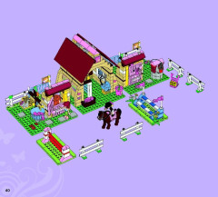 LEGO 3189 instructions page 40 – build guide