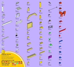 LEGO 3189 instructions page 42 – build guide
