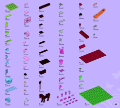 LEGO 3189 instructions page 43 – build guide