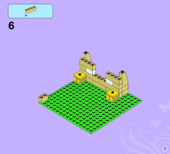 LEGO 3189 instructions page 7 – build guide