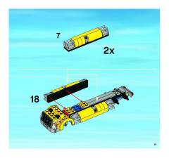 LEGO 3221 instructions page 19 – build guide