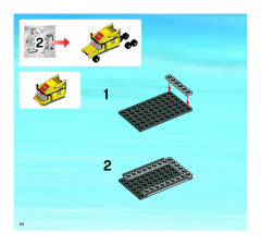 LEGO 3221 instructions page 20 – build guide