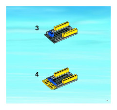 LEGO 3221 instructions page 21 – build guide