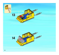 LEGO 3221 instructions page 26 – build guide