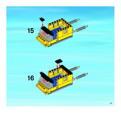 LEGO 3221 instructions page 27 – build guide