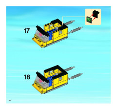 LEGO 3221 instructions page 28 – build guide