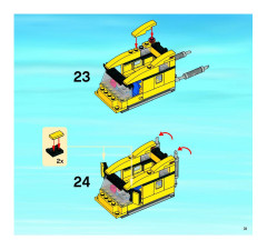 LEGO 3221 instructions page 31 – build guide