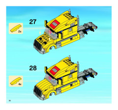 LEGO 3221 instructions page 34 – build guide