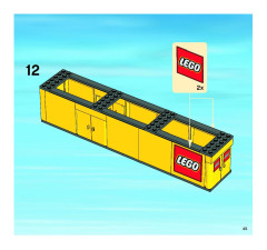 LEGO 3221 instructions page 45 – build guide