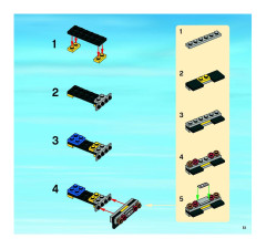 LEGO 3221 instructions page 51 – build guide