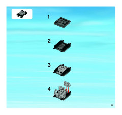 LEGO 3221 instructions page 53 – build guide