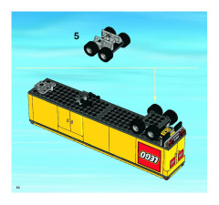 LEGO 3221 instructions page 54 – build guide