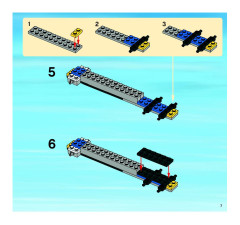 LEGO 3221 instructions page 7 – build guide