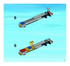 LEGO 3221 instructions page 9 – build guide