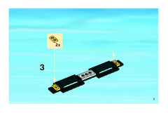 LEGO 3222 instructions page 5 – build guide