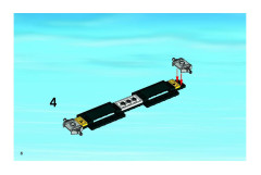 LEGO 3222 instructions page 6 – build guide