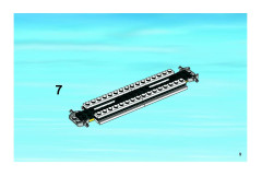 LEGO 3222 instructions page 9 – build guide